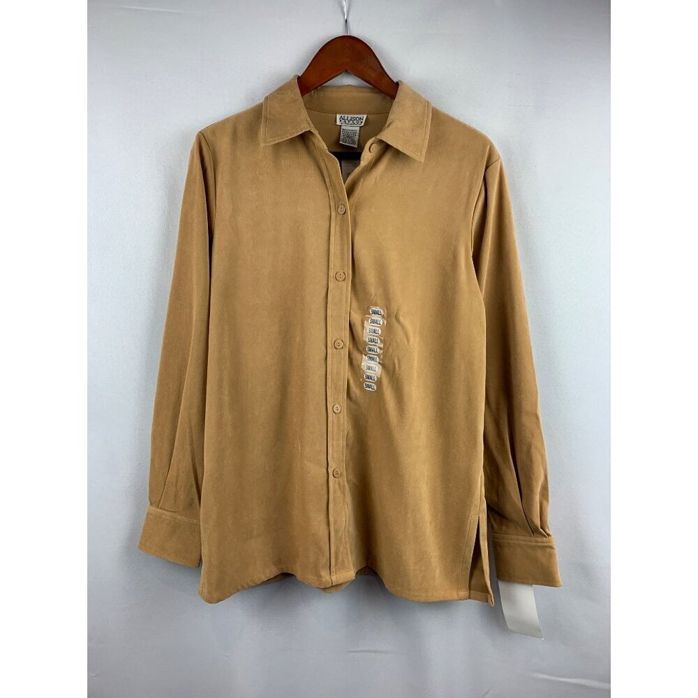 Allison Taylor Stretch Button-Up Shirt Medium